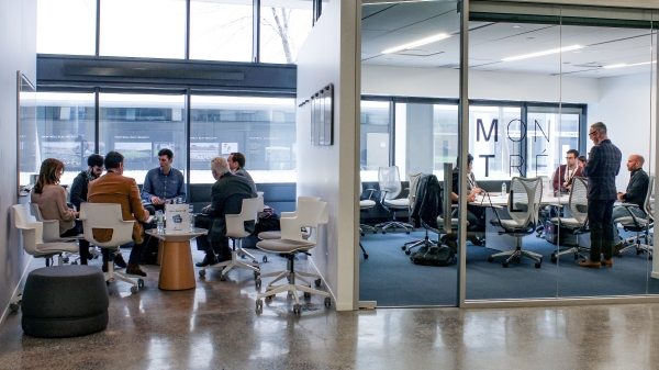 The “Toronto” and “Montreal” conference rooms at Espace CDPQ