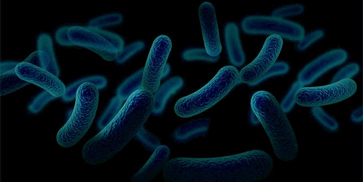 Photo of molecules scattered