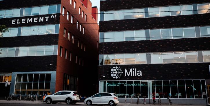 Bureaux de Mila et Element AI