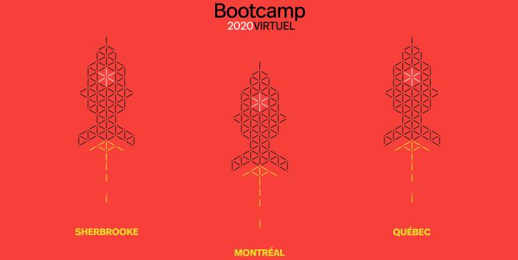 Image à l’effigie de la troisième édition du Bootcamp 2020
