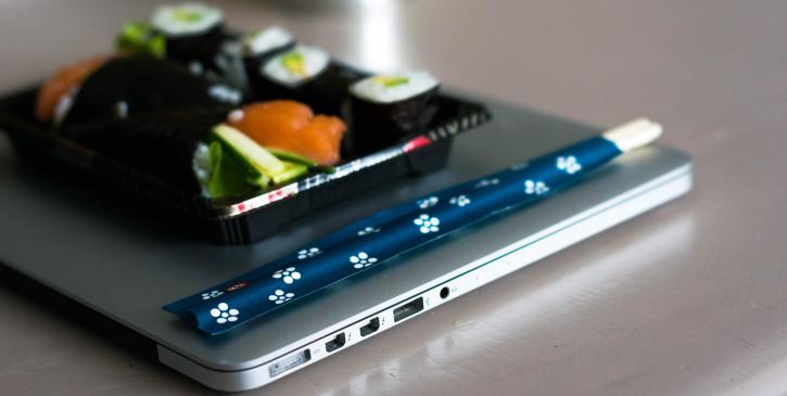 Sushi dinner to go