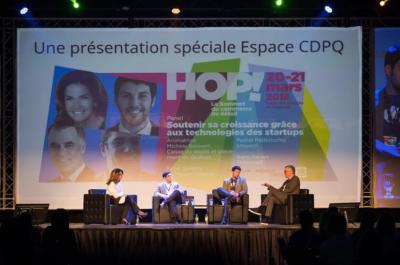 Panel "Soutenir sa croissance grâce aux technologies des startups"